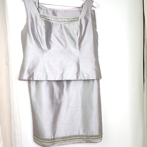 Anthea Crawford pure silk size 16  2-piece coordinate-worn once - Picture 5 of 17
